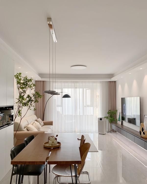 湖北一女主晒出120㎡新家，混搭北欧风设计清爽又温馨，舒适治愈 - 家居知识