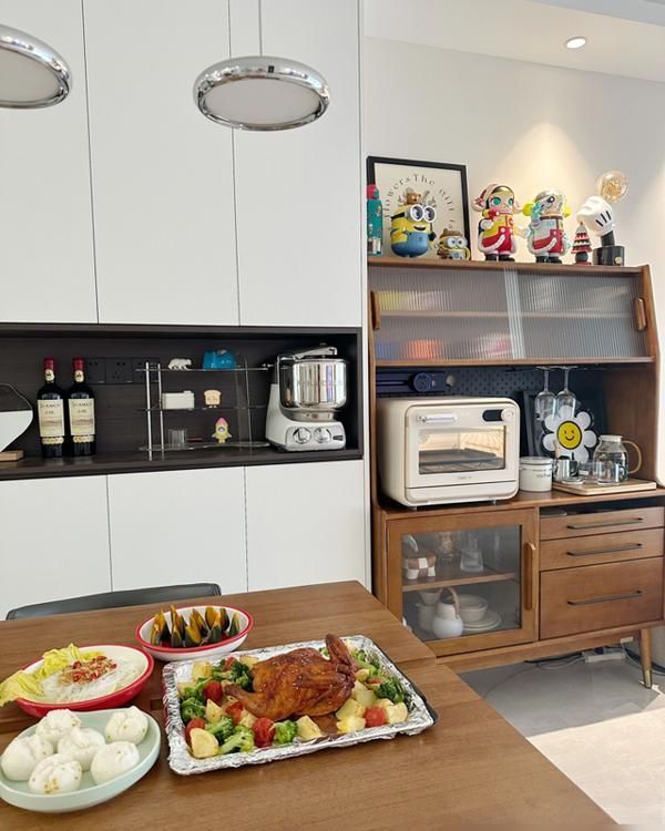 湖北一女主晒出120㎡新家，混搭北欧风设计清爽又温馨，舒适治愈 - 家居知识