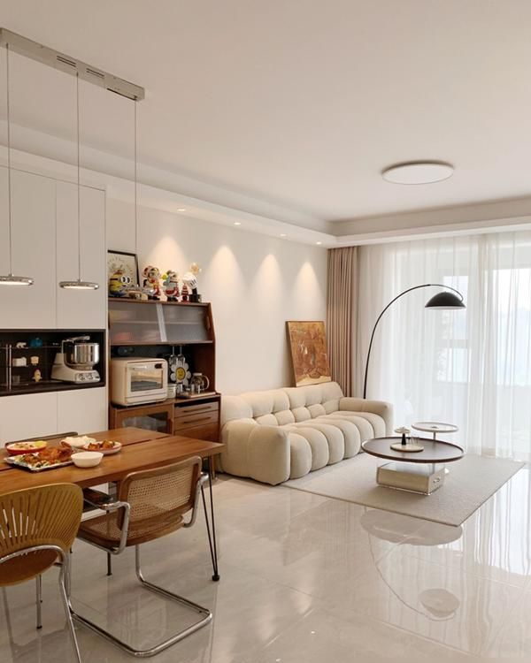 湖北一女主晒出120㎡新家，混搭北欧风设计清爽又温馨，舒适治愈 - 家居知识