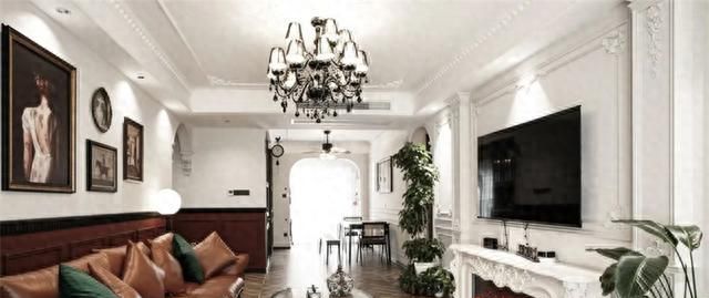 125㎡法式复古家，晨光咖啡与慵懒时光的温柔邂逅