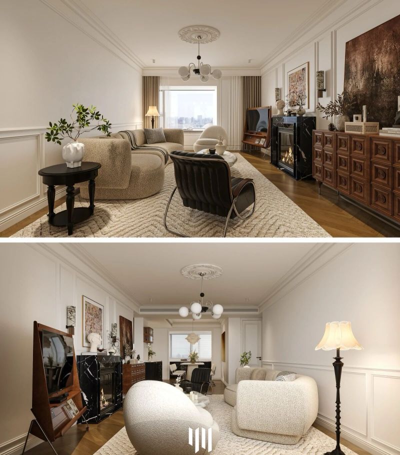 复古与轻法式的优雅对话，邂逅岁月沉淀的精致 - 家居知识