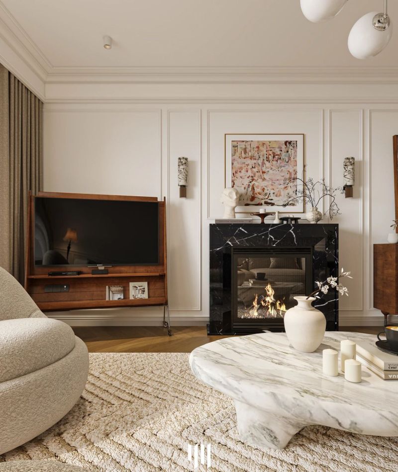 复古与轻法式的优雅对话，邂逅岁月沉淀的精致 - 家居知识