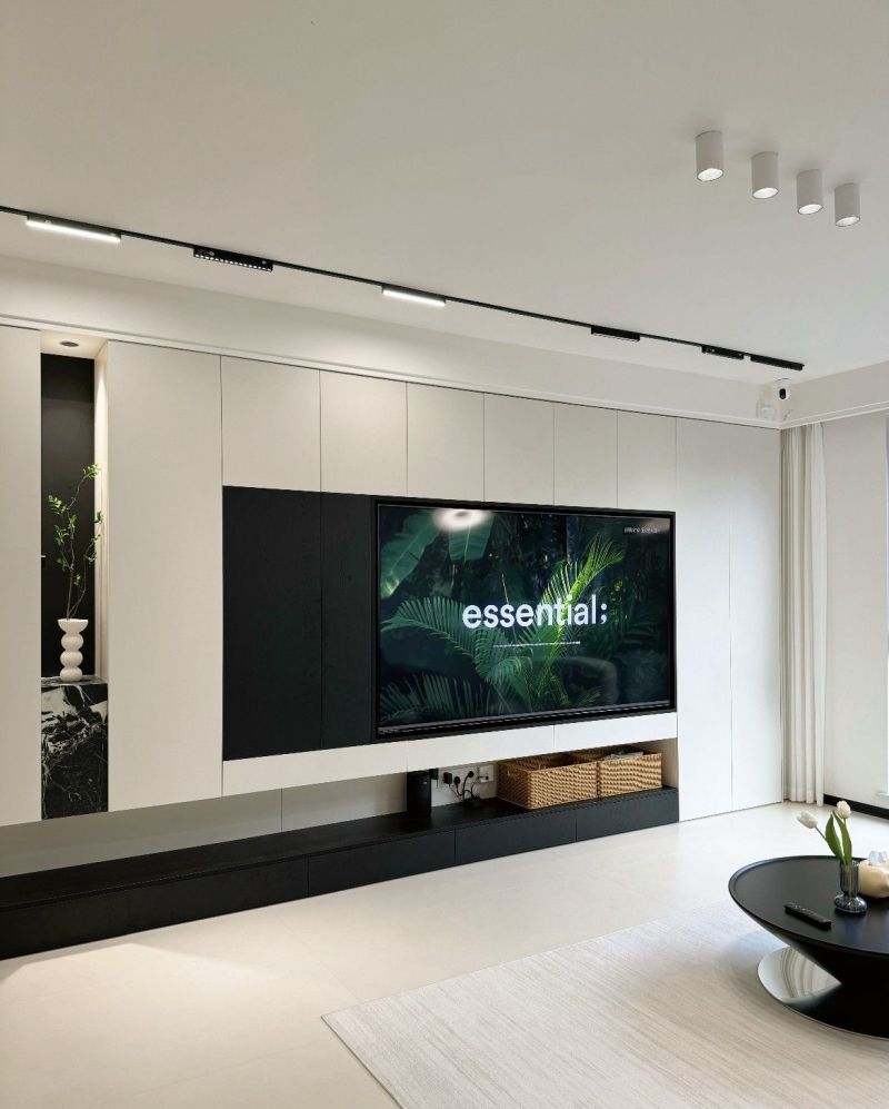 117㎡装出通透大平层既视感，极简风果然yyds！忍不住晒一晒！ - 家居知识