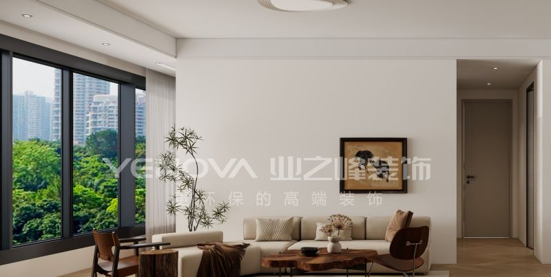 唐山国茂府128平方米中古风格装修效果案例|业之峰装饰 - 家居知识