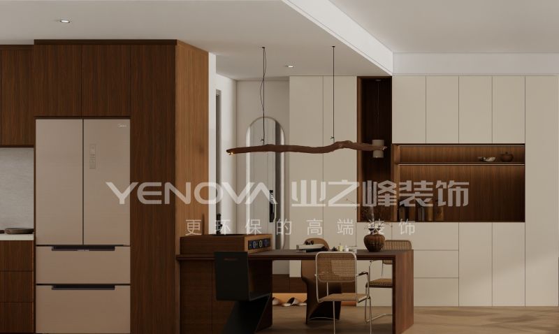 唐山国茂府128平方米中古风格装修效果案例|业之峰装饰 - 家居知识