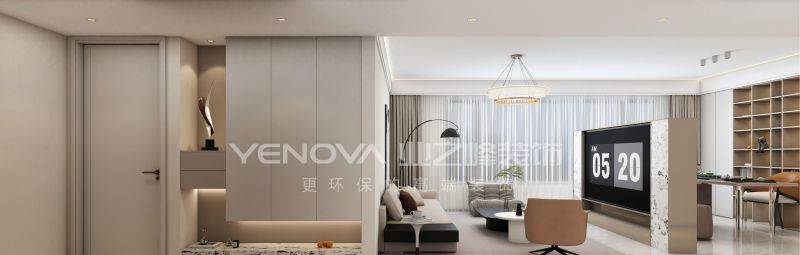 唐山中冶德贤公馆140平方米现代风格装修效果案例|业之峰装饰 - 家居知识