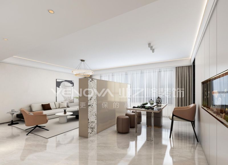 唐山中冶德贤公馆140平方米现代风格装修效果案例|业之峰装饰 - 家居知识