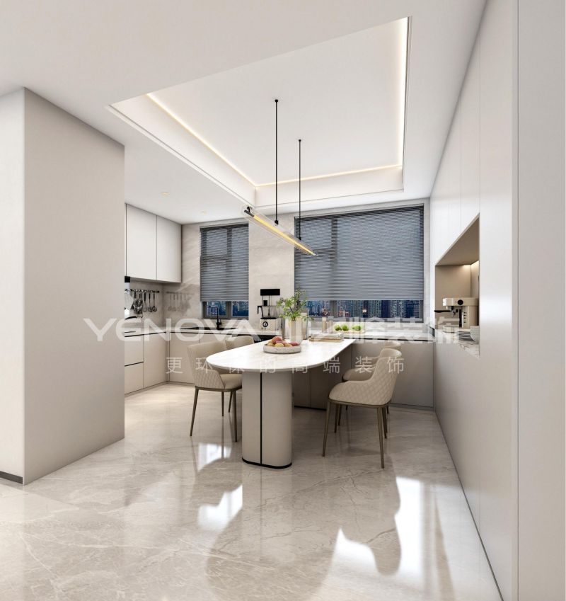 唐山中冶德贤公馆140平方米现代风格装修效果案例|业之峰装饰 - 家居知识