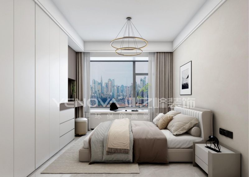 唐山中冶德贤公馆140平方米现代风格装修效果案例|业之峰装饰 - 家居知识