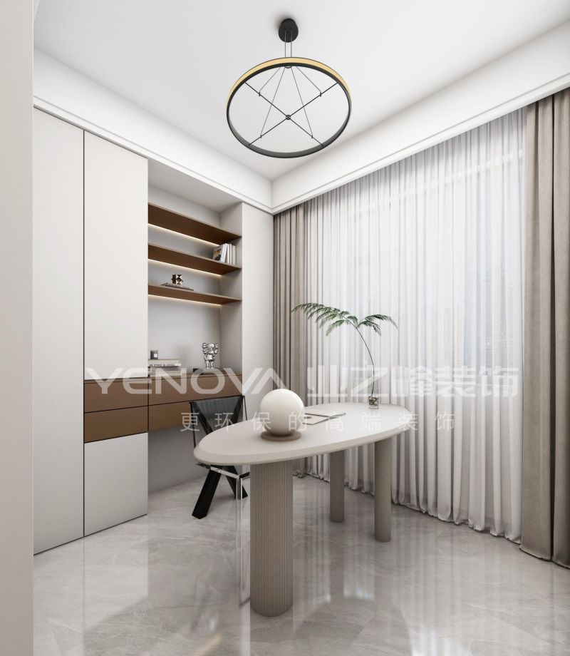 唐山中冶德贤公馆140平方米现代风格装修效果案例|业之峰装饰 - 家居知识