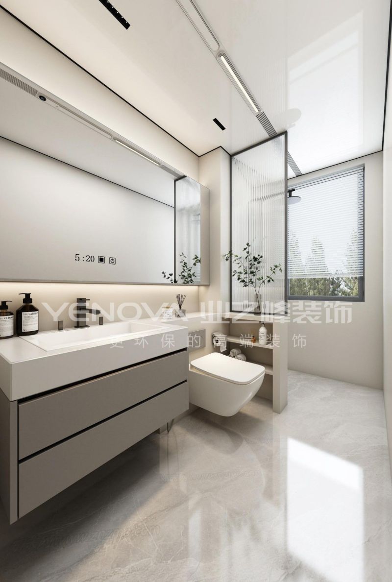 唐山中冶德贤公馆140平方米现代风格装修效果案例|业之峰装饰 - 家居知识