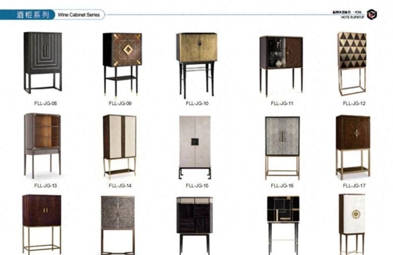现代简约实木酒柜定制品牌推荐