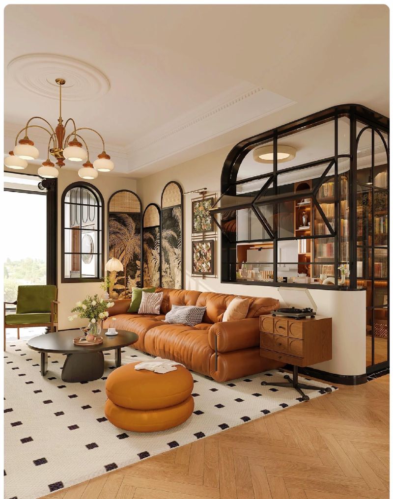 上海一女子的家火了，实用装修出极具“美式韵味”，复古温馨 - 家居知识