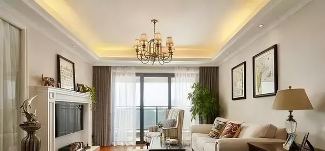 128平米美式装修，真心觉得好看，只有在电影里才能看到 - 家居知识