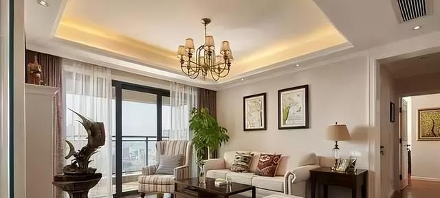 128平米美式装修，真心觉得好看，只有在电影里才能看到 - 家居知识