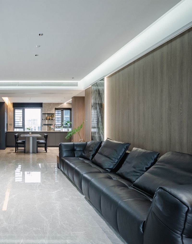 168㎡意式极简家，🟤⚪️⚫️配色真的很高级 - 家居知识