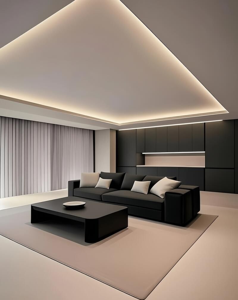 意式极简｜把家变成静谧艺术展馆，硬装给空间一个大的体验感吧。 - 家居知识