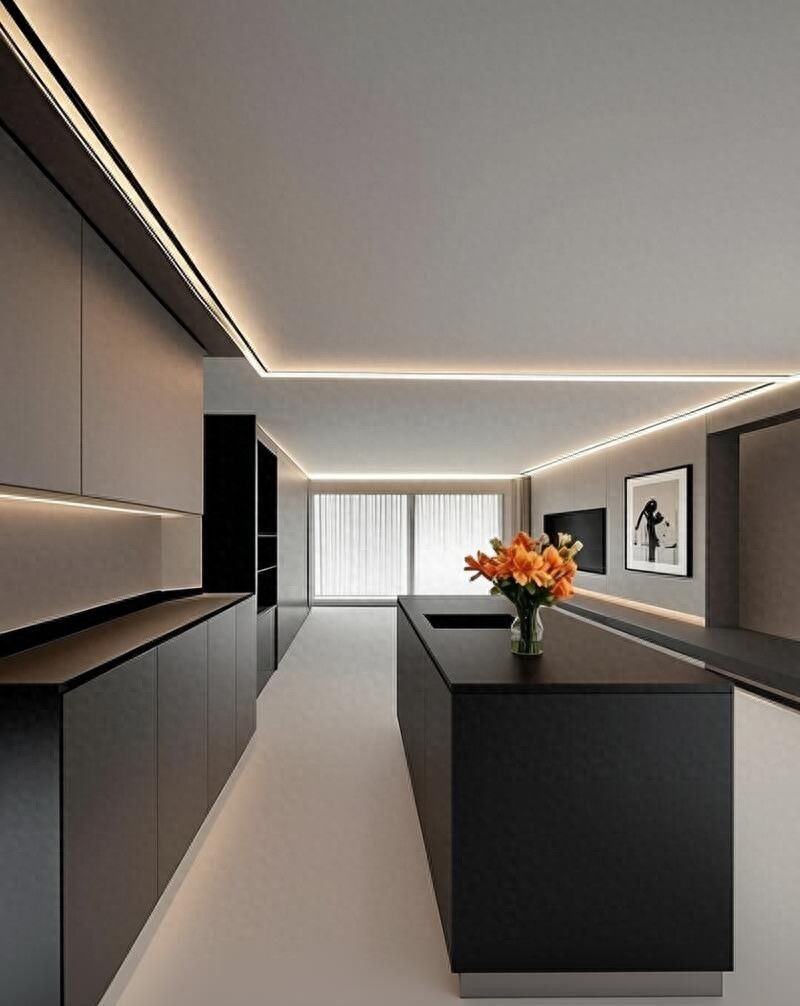 意式极简硬装，打造静谧艺术馆般的家居空间