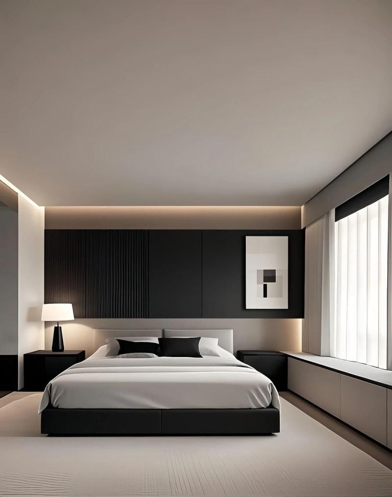 意式极简｜把家变成静谧艺术展馆，硬装给空间一个大的体验感吧。 - 家居知识