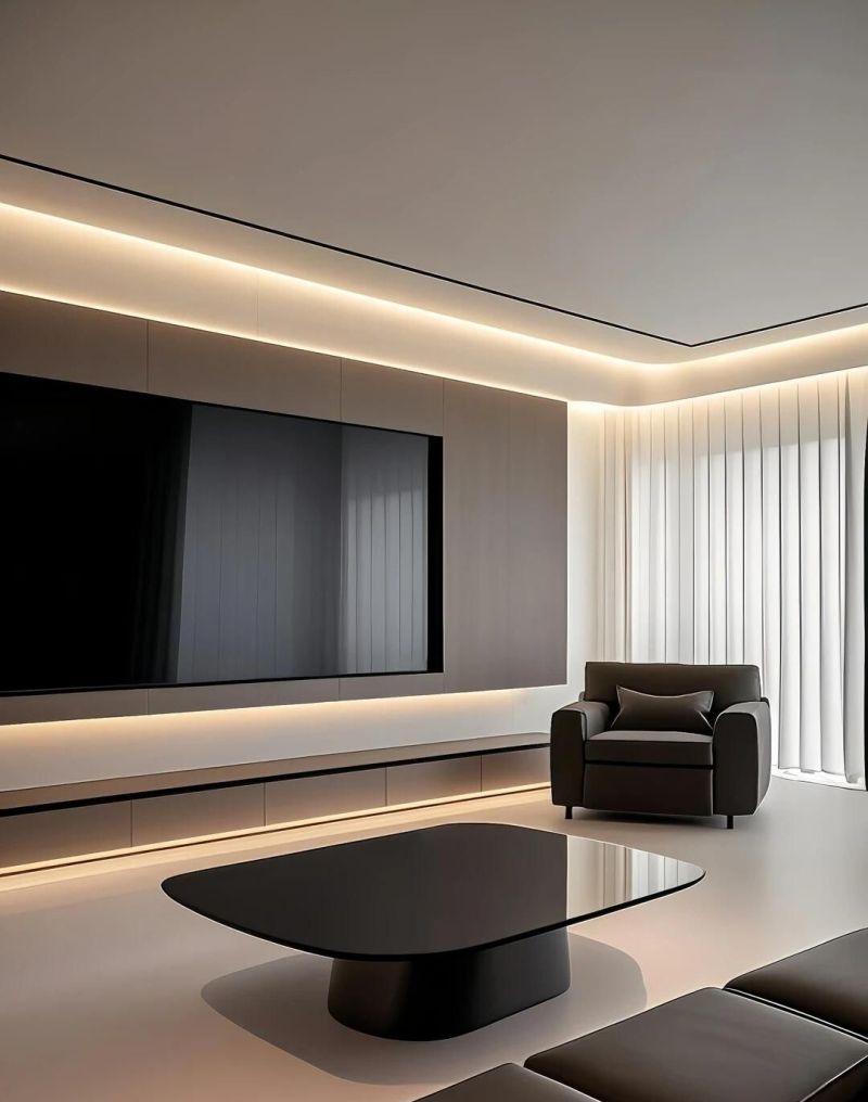 意式极简｜把家变成静谧艺术展馆，硬装给空间一个大的体验感吧。 - 家居知识