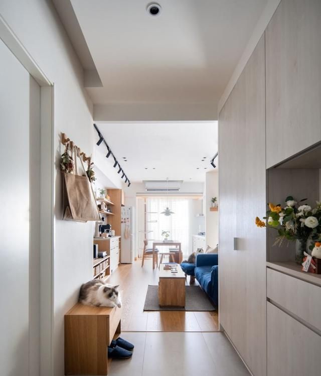 年轻夫妻改造66㎡日式风，全屋收纳翻倍、原地扩容，网友狂赞实用 - 家居知识