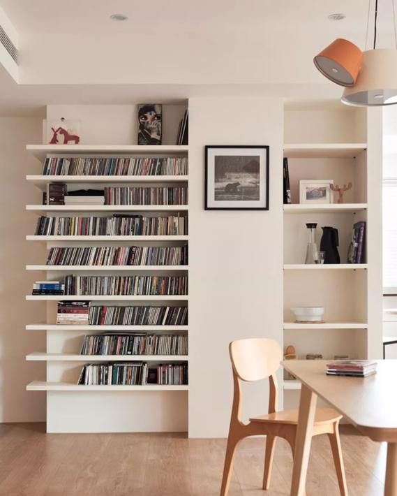 小户型做不了书柜？4种美到爆设计，空间重复利用把图书馆搬回家 - 家居知识