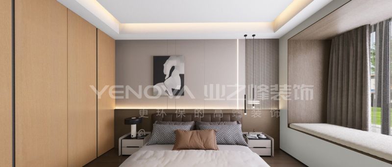 唐山翡翠湖107平方米现代轻奢风格装修效果案例|业之峰装饰 - 家居知识