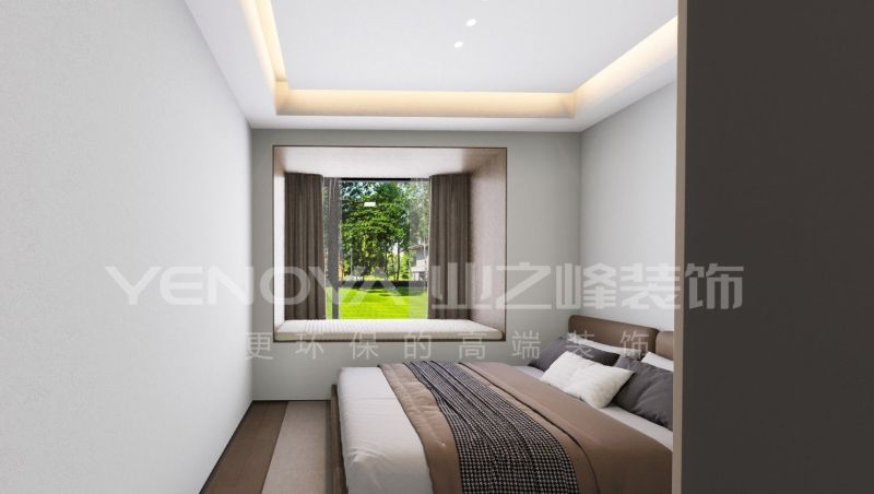 唐山翡翠湖107平方米现代轻奢风格装修效果案例|业之峰装饰 - 家居知识