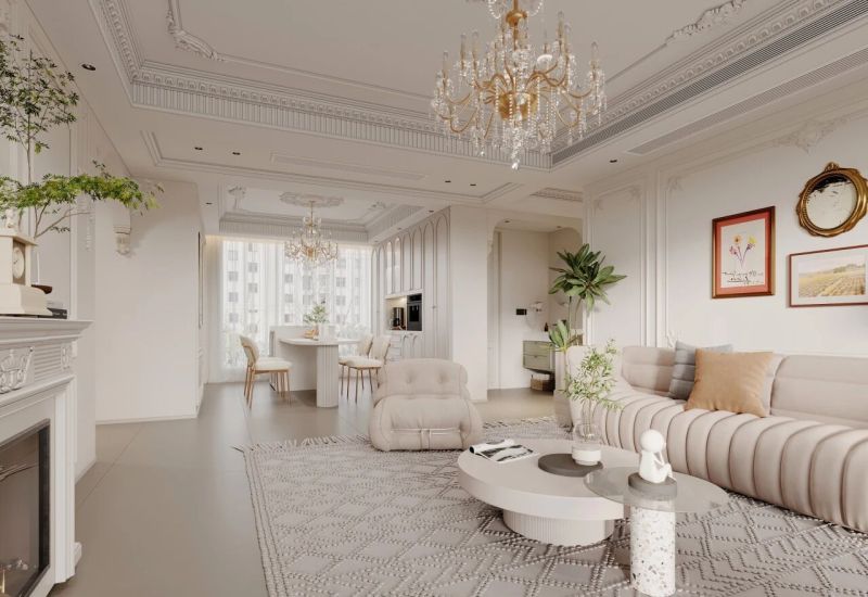 149㎡法式奶油风装修—诸暨江南大院 - 家居知识