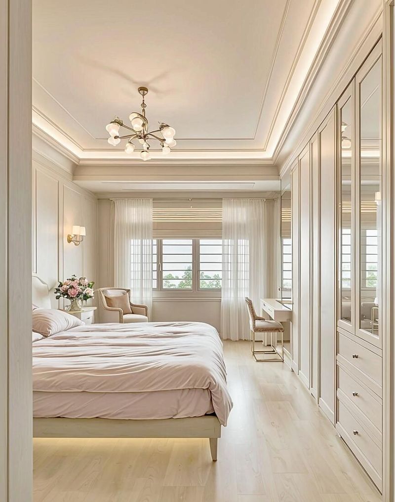 128㎡法式奶油风，全屋纯白+米粉简直太绝了，喜欢的朋友收藏评论 - 家居知识