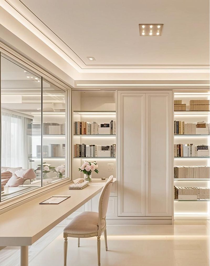 128㎡法式奶油风，全屋纯白+米粉简直太绝了，喜欢的朋友收藏评论 - 家居知识