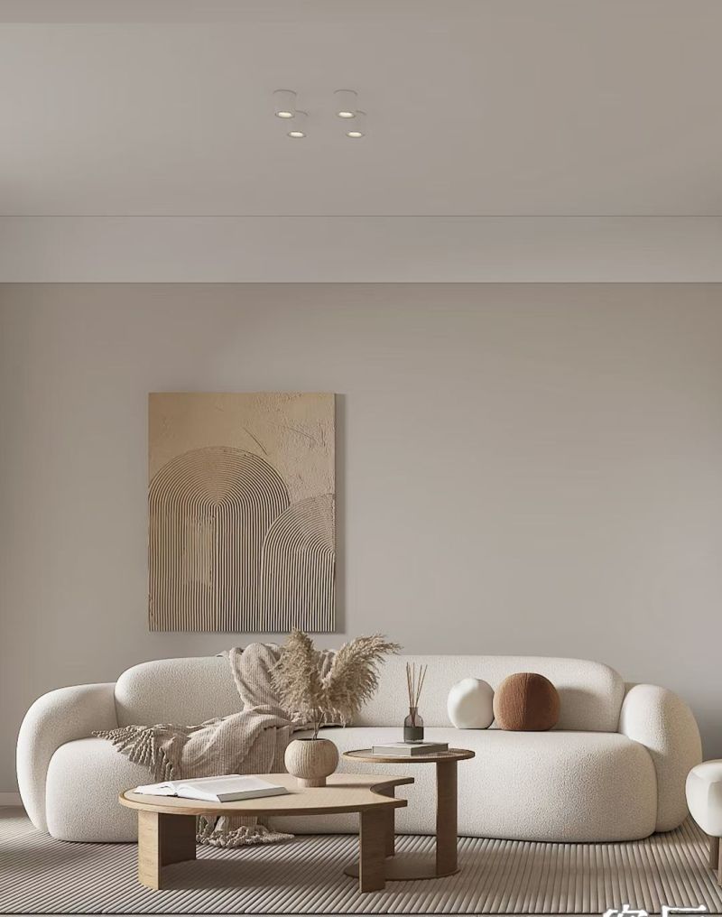 89㎡奶油极简效果图公开！采光+收纳+软装全细节，治愈系家装范本 - 家居知识