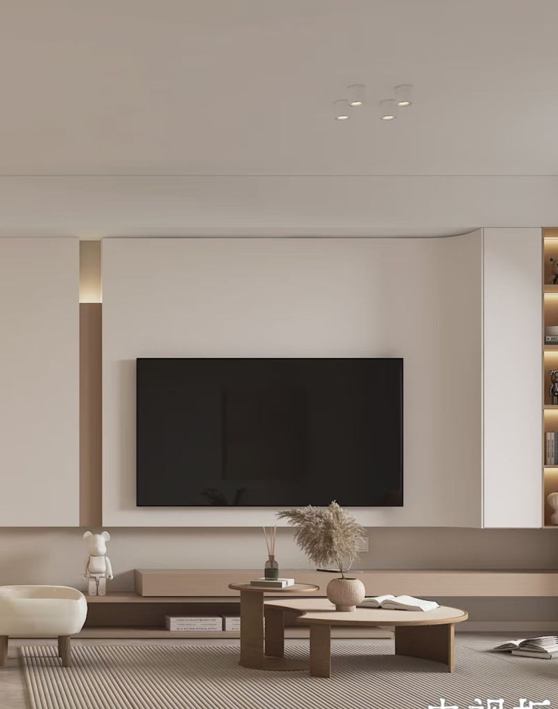 89㎡奶油极简效果图公开！采光+收纳+软装全细节，治愈系家装范本 - 家居知识