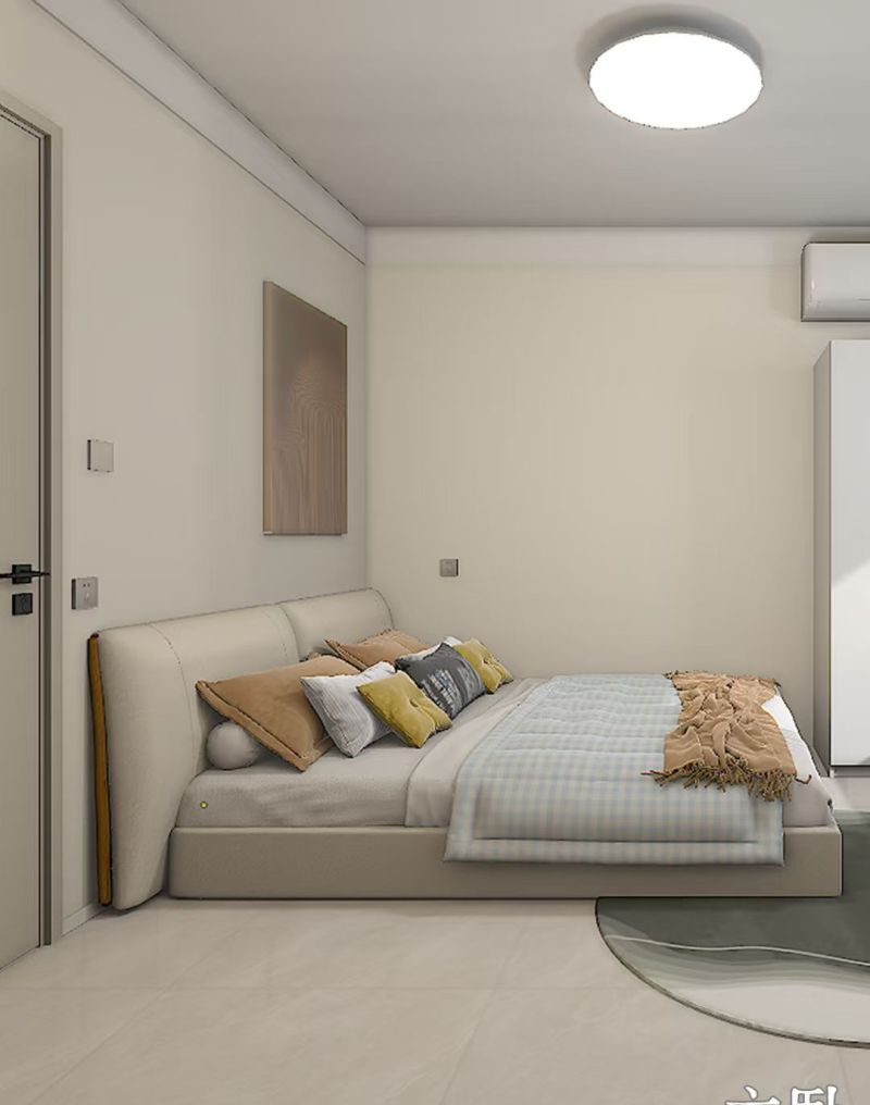 89㎡奶油极简效果图公开！采光+收纳+软装全细节，治愈系家装范本 - 家居知识
