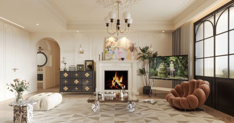 被问爆的法式奶油风！这 80㎡家美到我想直接搬进去住 - 家居知识