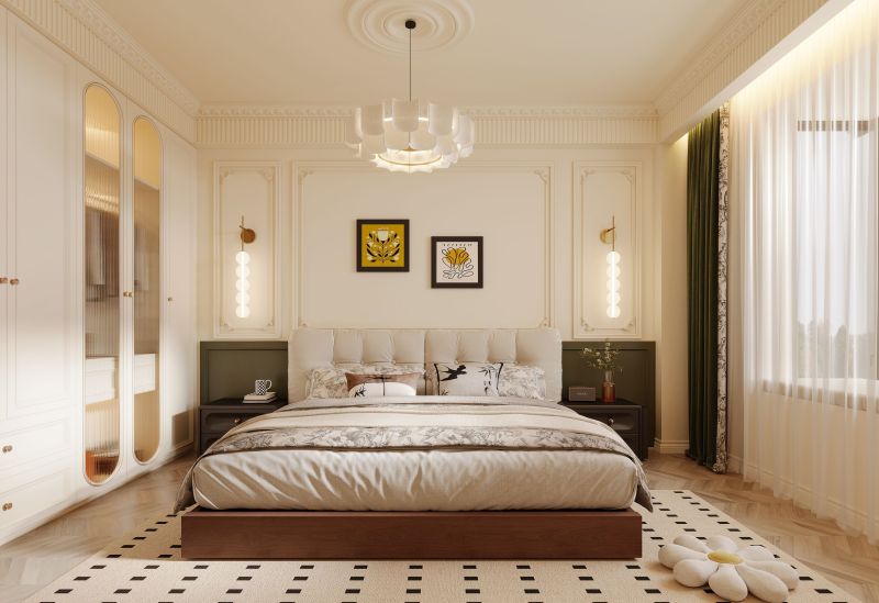 被问爆的法式奶油风！这 80㎡家美到我想直接搬进去住 - 家居知识