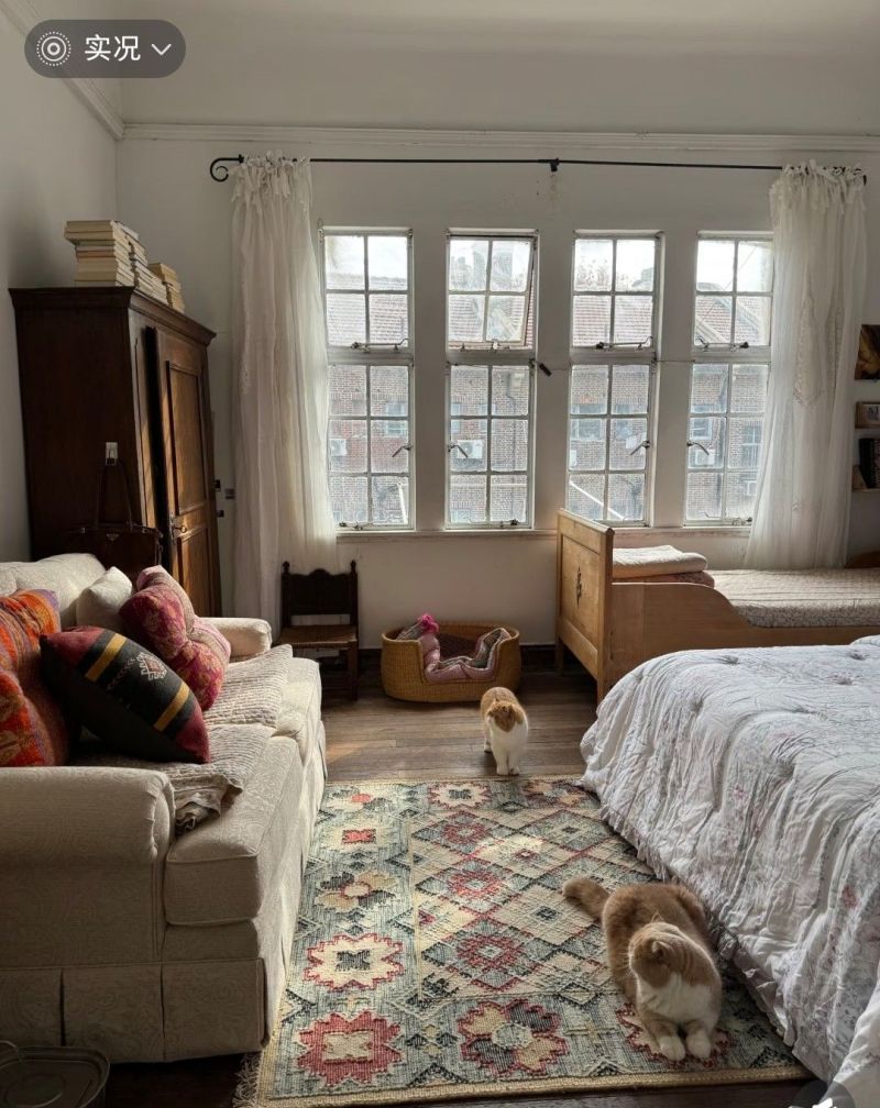 上海女生的美式家居装修，暖色复古温馨治愈 - 家居知识