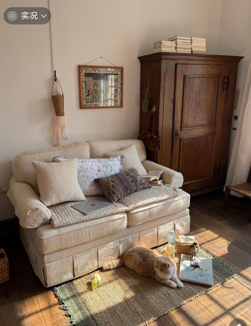 上海女生的美式家居装修，暖色复古温馨治愈 - 家居知识