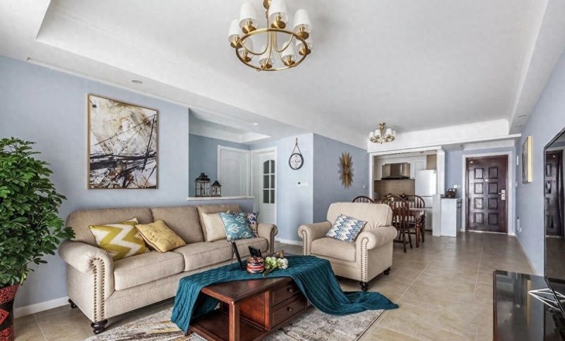 美式温馨家居设计，把生活的甜装进每一处细节