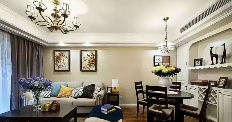 小户型也能有格调！90 平米美式混搭改造，松弛感拉满 - 家居知识