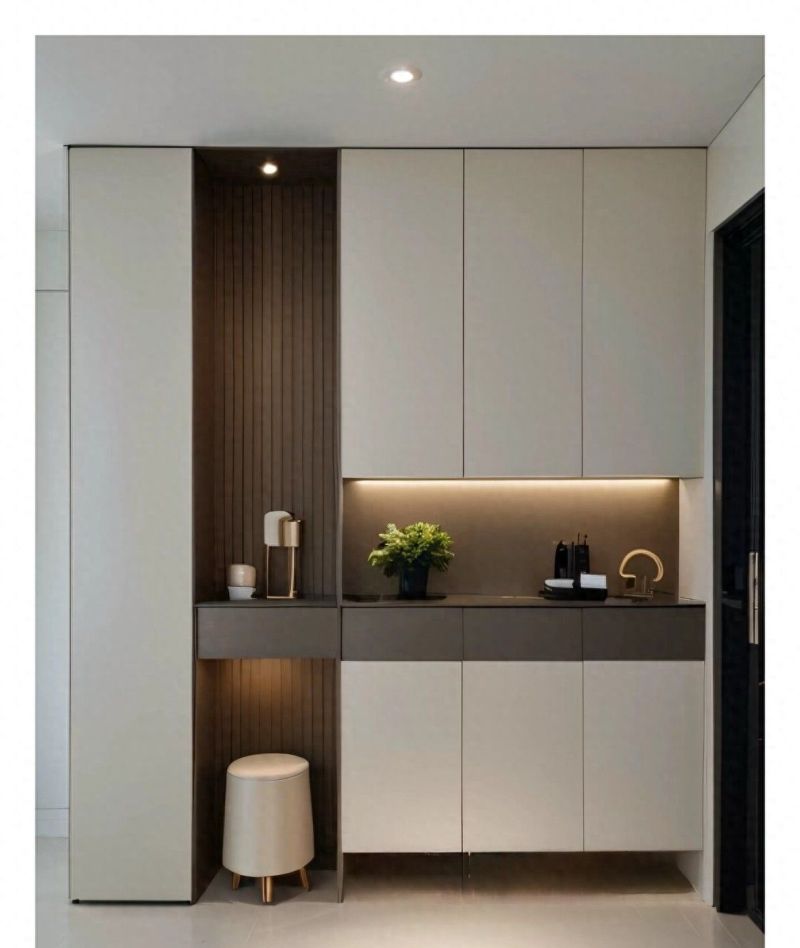 2026年高端入户鞋柜设计曝光，告别开门鞋山鞋海的尴尬