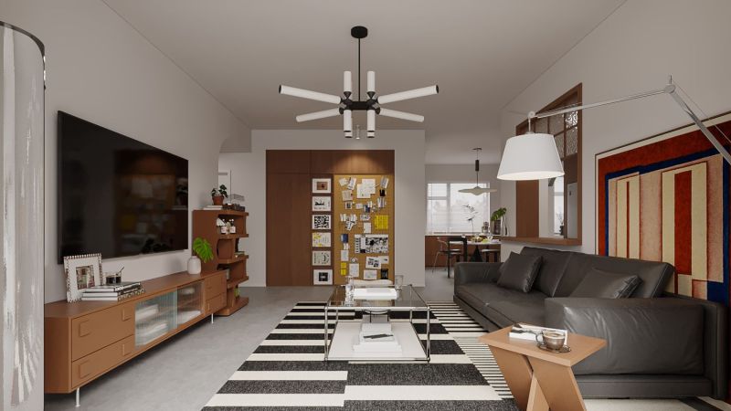 被问爆的现代风家装！小户型装成这样，邻居天天来抄作业 - 家居知识