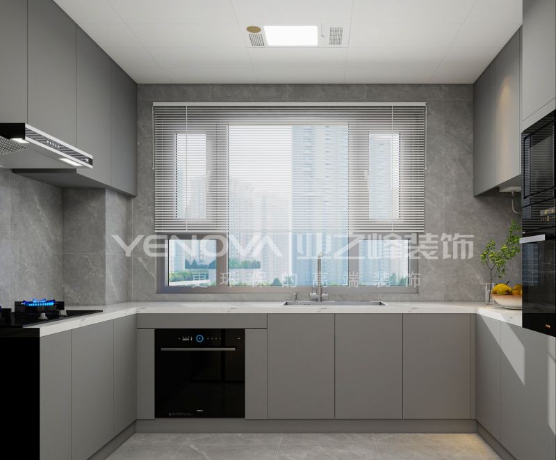 唐山国茂府140平方米现代极简风格装修效果案例|业之峰装饰 - 家居知识