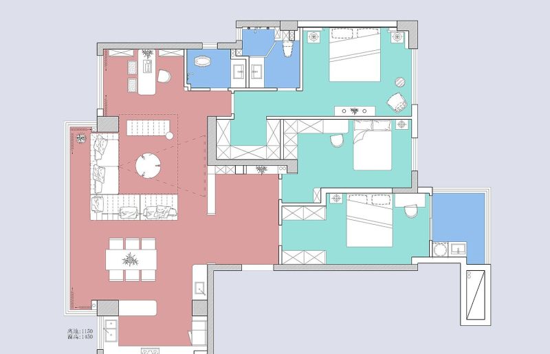 长沙卓越湾汇200㎡现代风格设计：你所喜欢的，便是最好的风格 - 家居知识