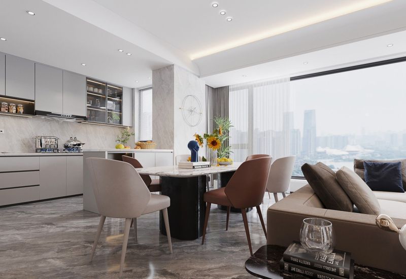 长沙卓越湾汇200㎡现代风格设计：你所喜欢的，便是最好的风格 - 家居知识