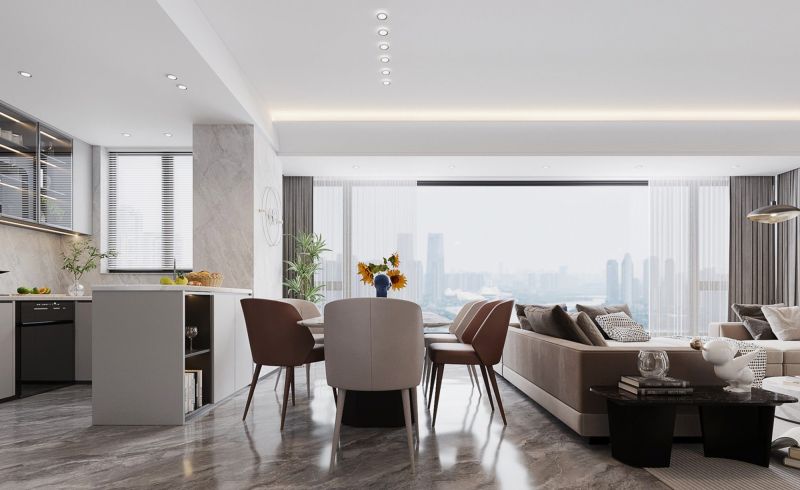 长沙卓越湾汇200㎡现代风格设计：你所喜欢的，便是最好的风格 - 家居知识