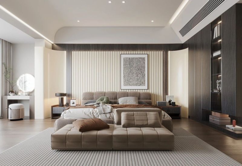 长沙合能枫丹新里现代风设计：大面积留白设计，干净清澈很耐看 - 家居知识