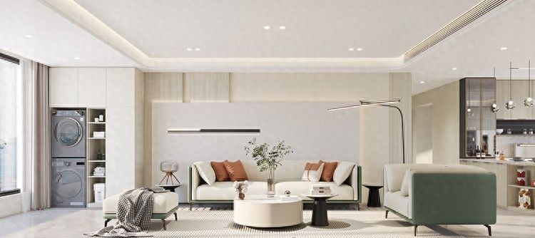 奶油风全屋定制，用温柔铠甲打造治愈系家居