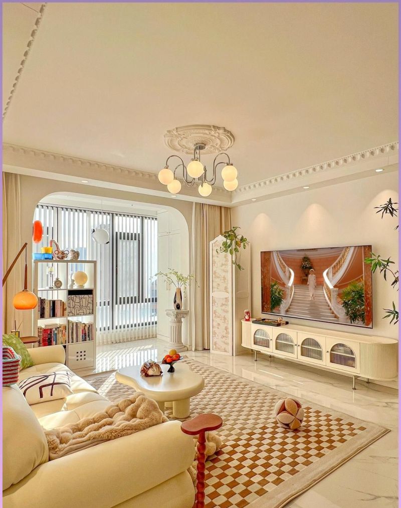 刷爆全网的治愈系奶油家，这7个设计让家越住越舒服，省钱还高级 - 家居知识