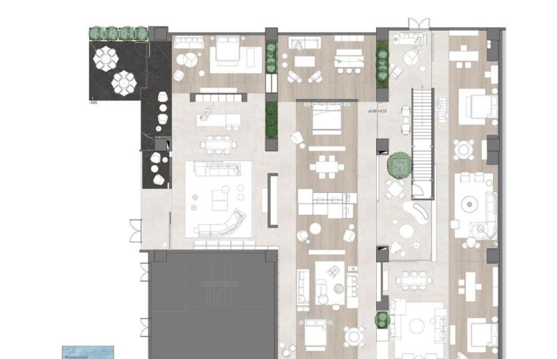 唐忠汉｜684㎡奶油风色系，也能做出豪宅感觉！ - 家居知识